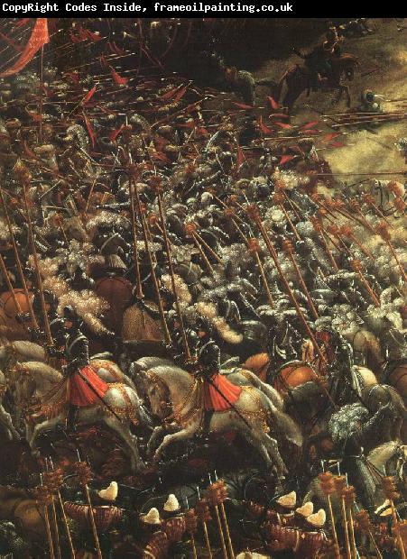 ALTDORFER, Albrecht The Battle of Alexander (detail)   bbb